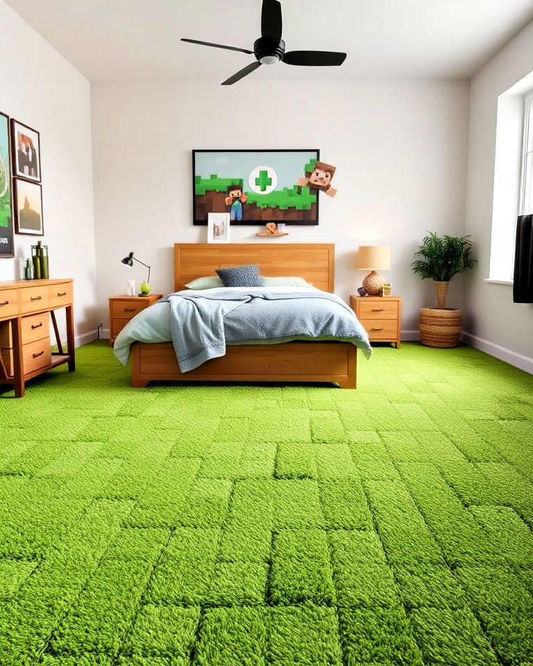 grass block carpet