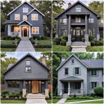 gray exterior house paint ideas