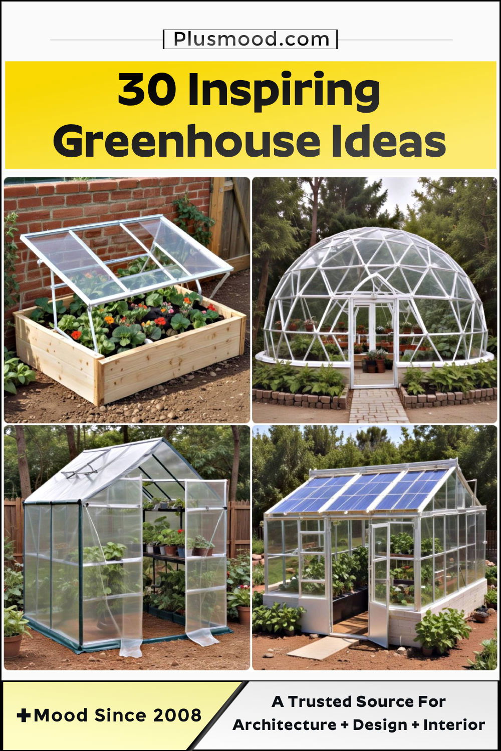 greenhouse ideas and inspiration