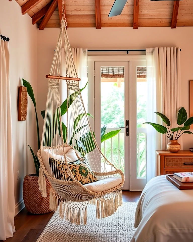hammock chair for relaxed seating