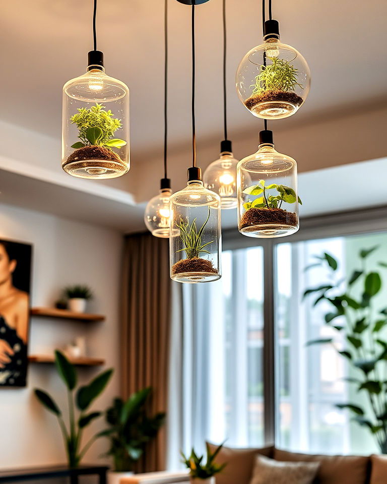 hanging terrarium lights