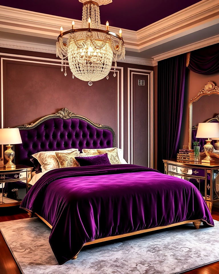 hollywood glam bedroom for women