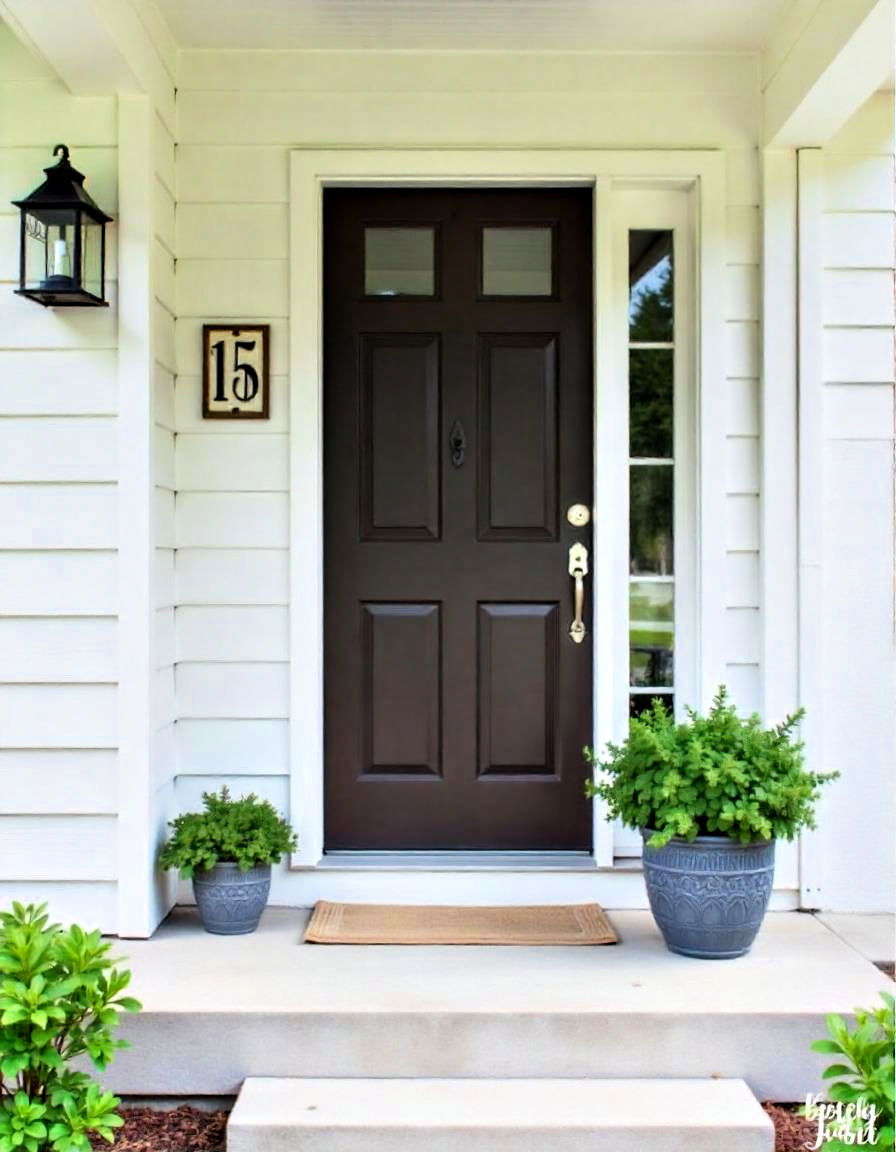 house number plaque for front porch