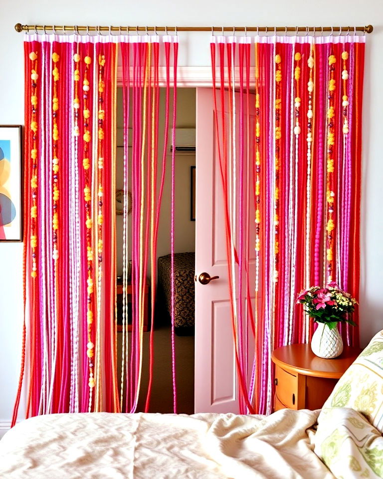 incorporate beaded curtains for doorways