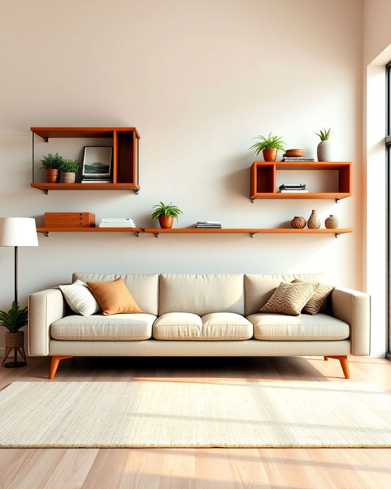 incorporate floating furniture