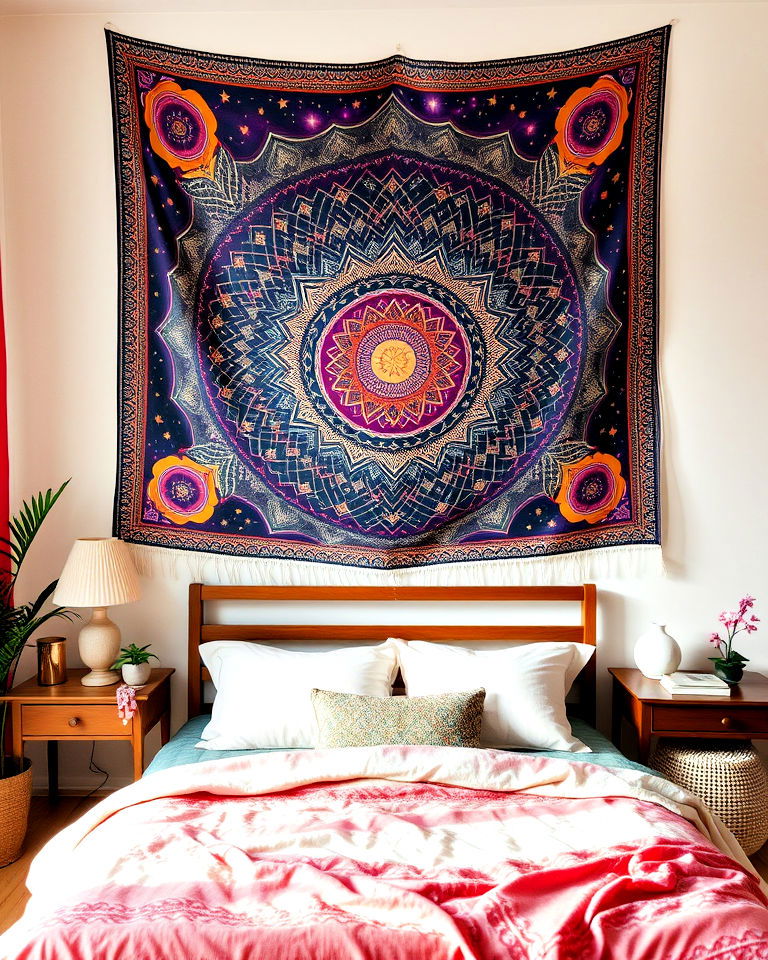 incorporate wall tapestries