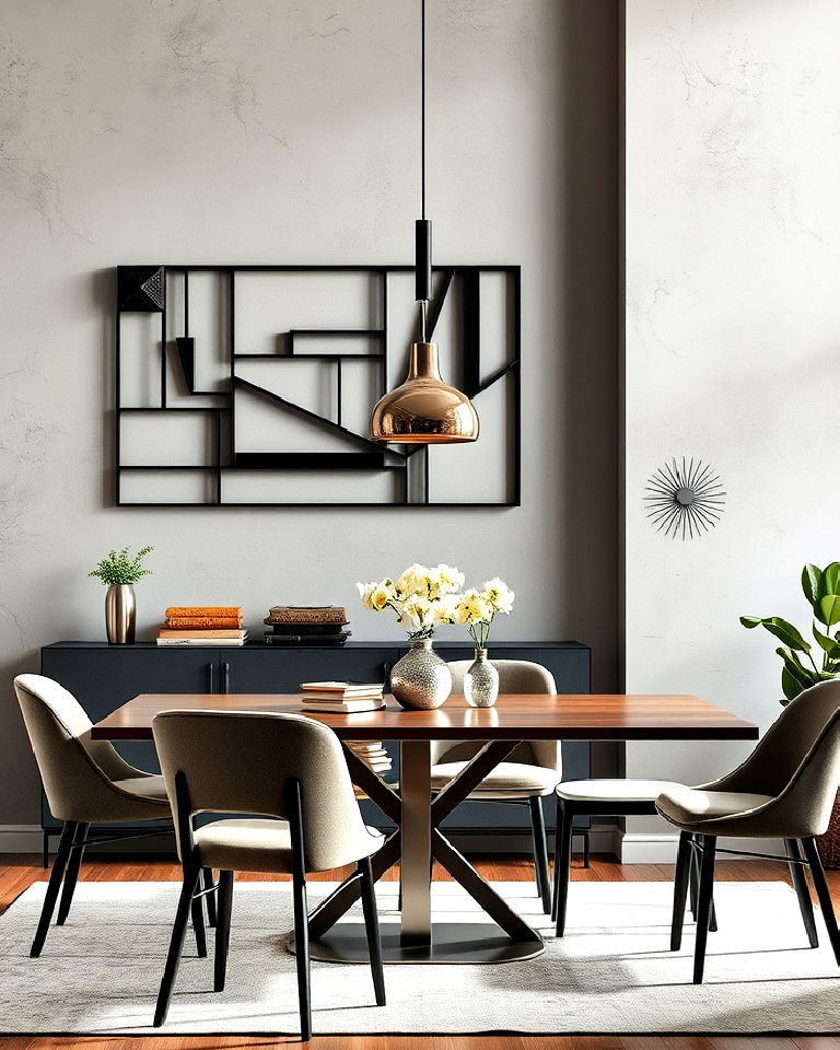 industrial metal wall art for a modern edge