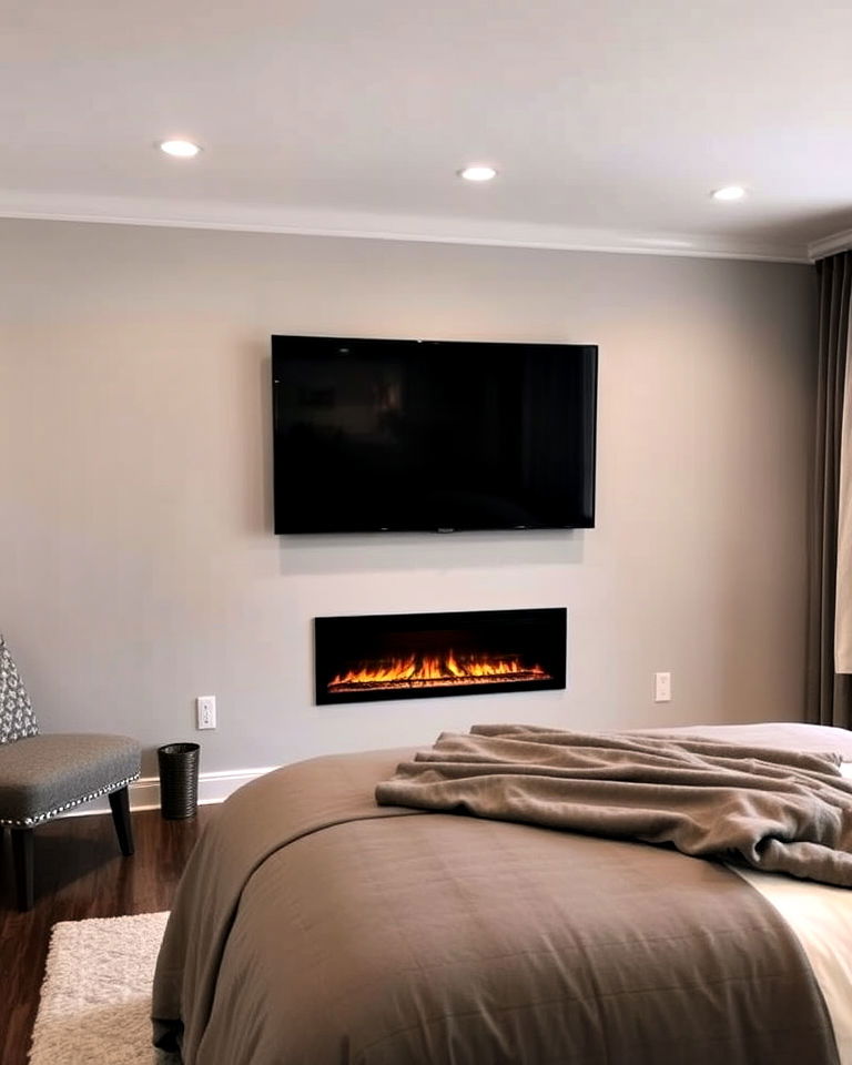 install a fireplace for cozy vibes