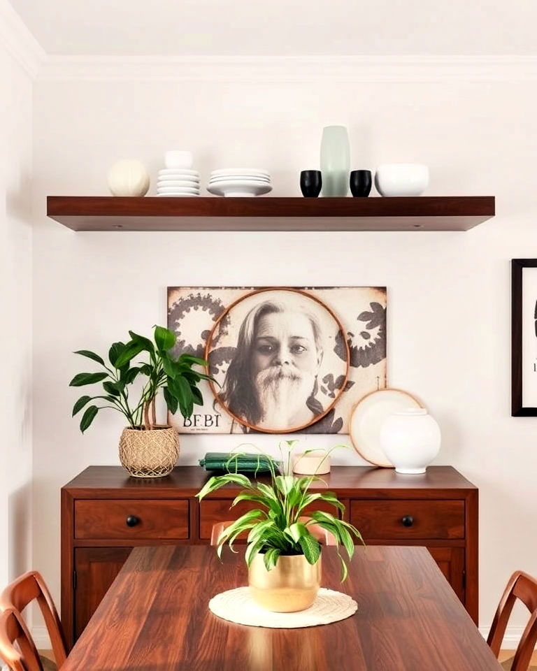 install a floating shelf