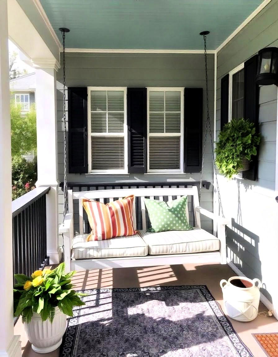 install a porch swing
