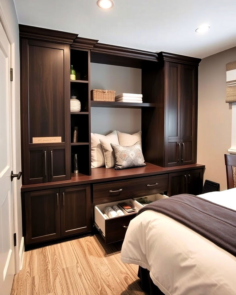 install built in storage solutions