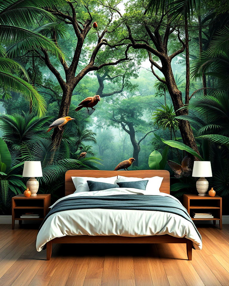 jungle mural