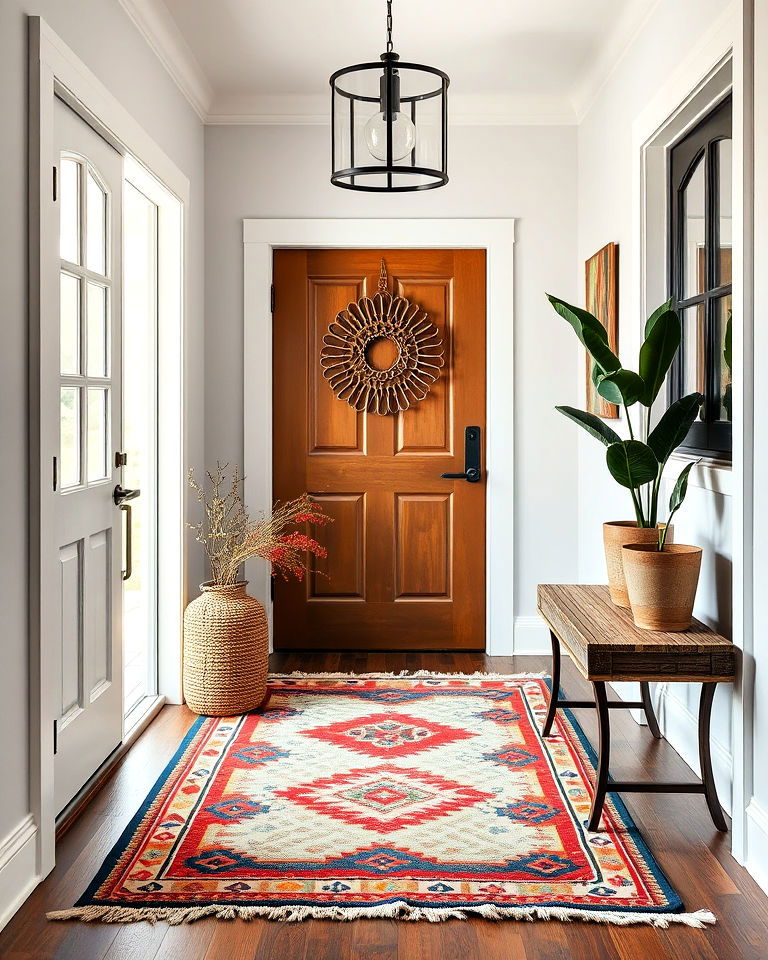 kilim rug for a global touch