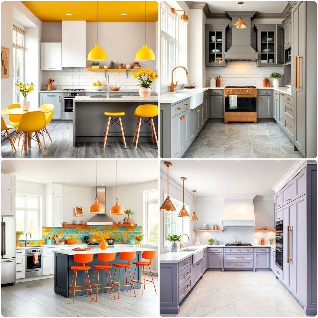 30 Kitchens With Gray Floors for Every Style