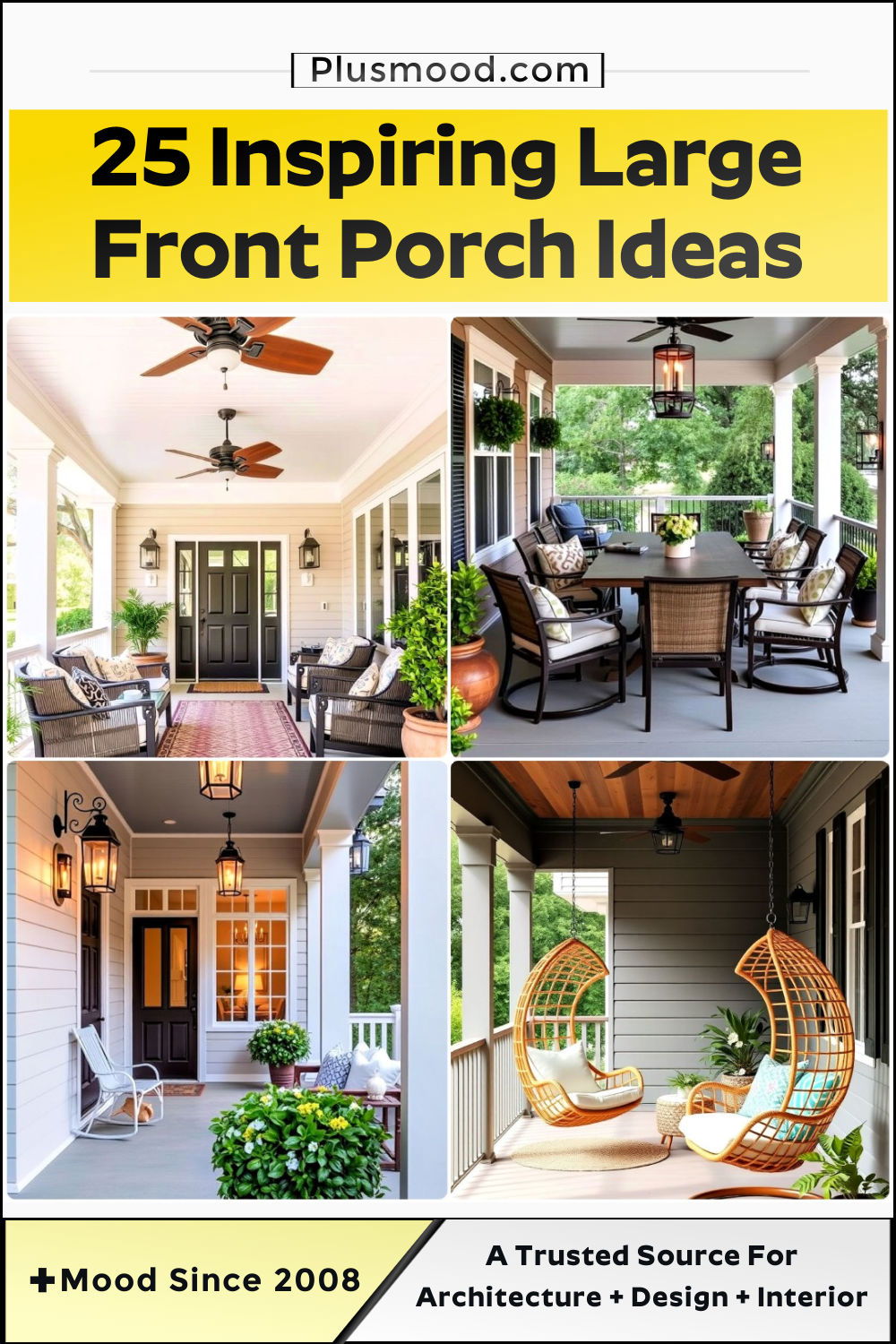 large front porch ideas and inspiration