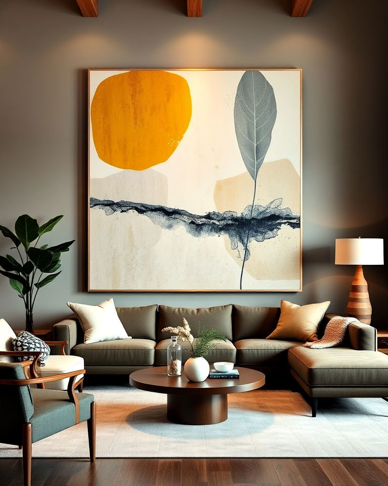 large statement art piece design