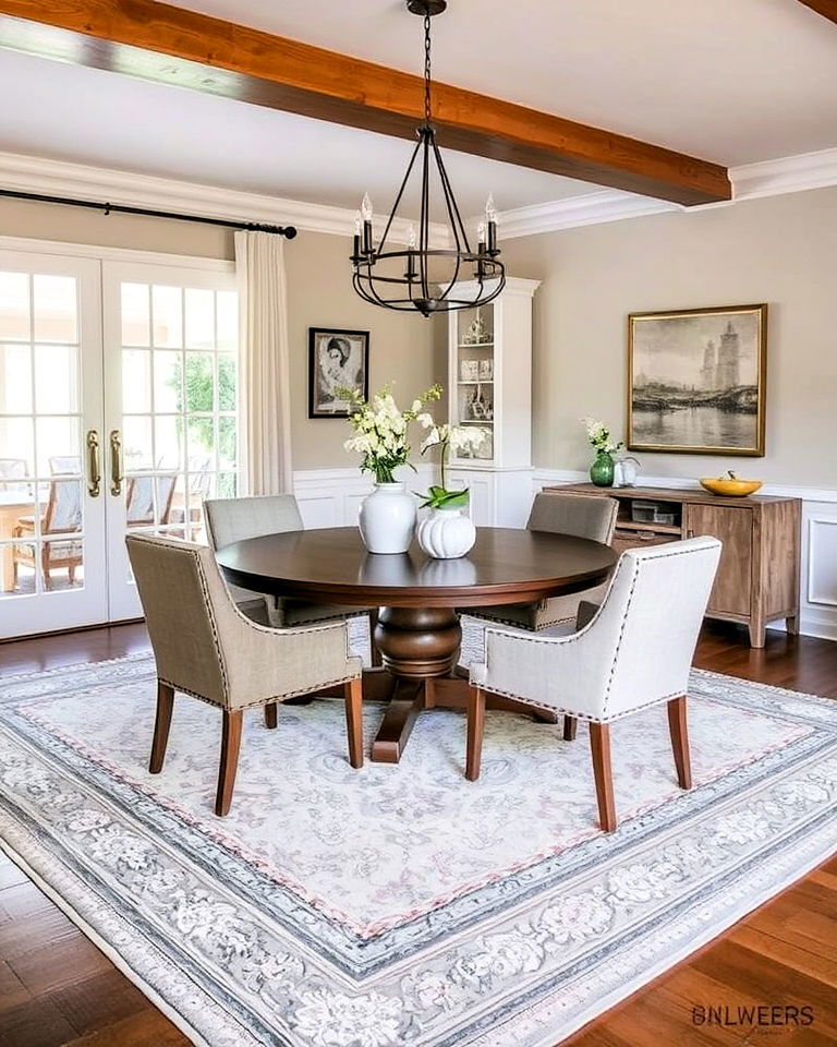 layered rugs