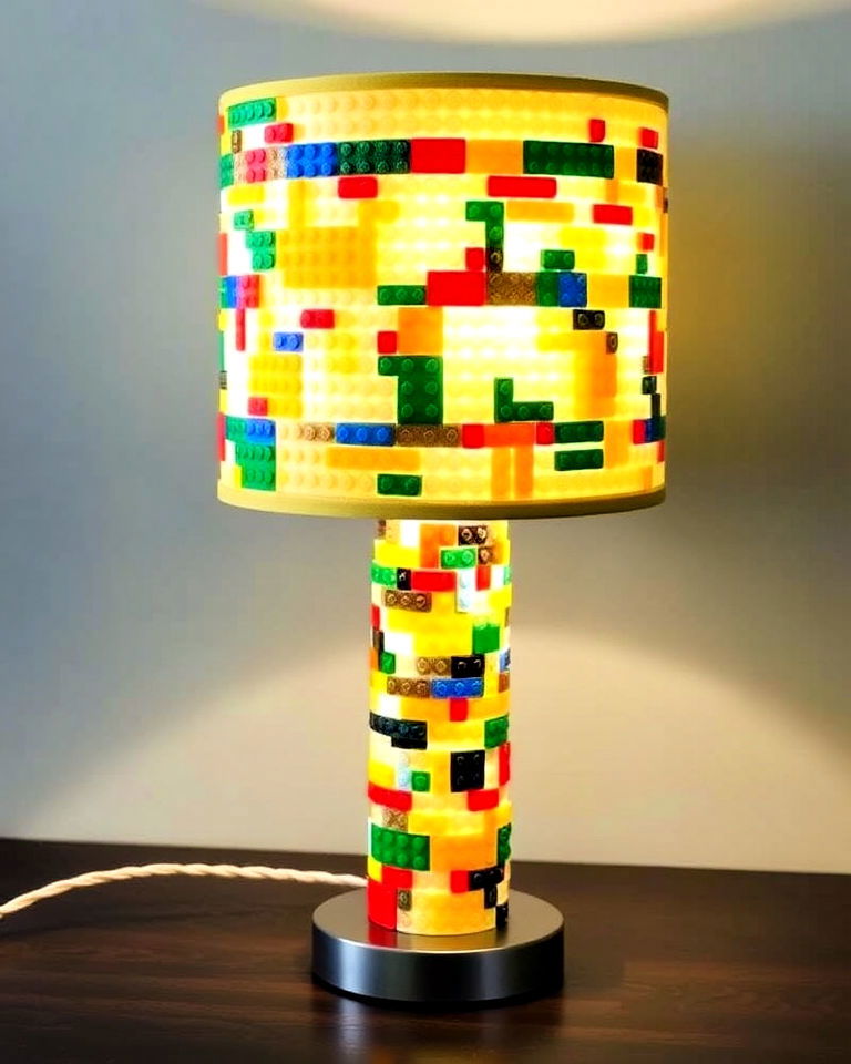 lego themed lamp for nightstand