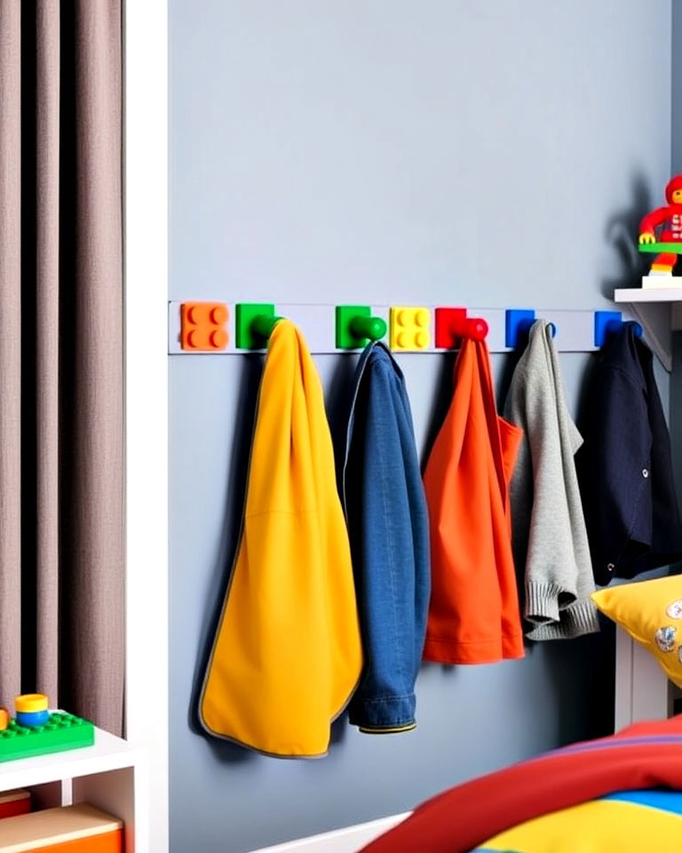 lego wall hooks for bedroom