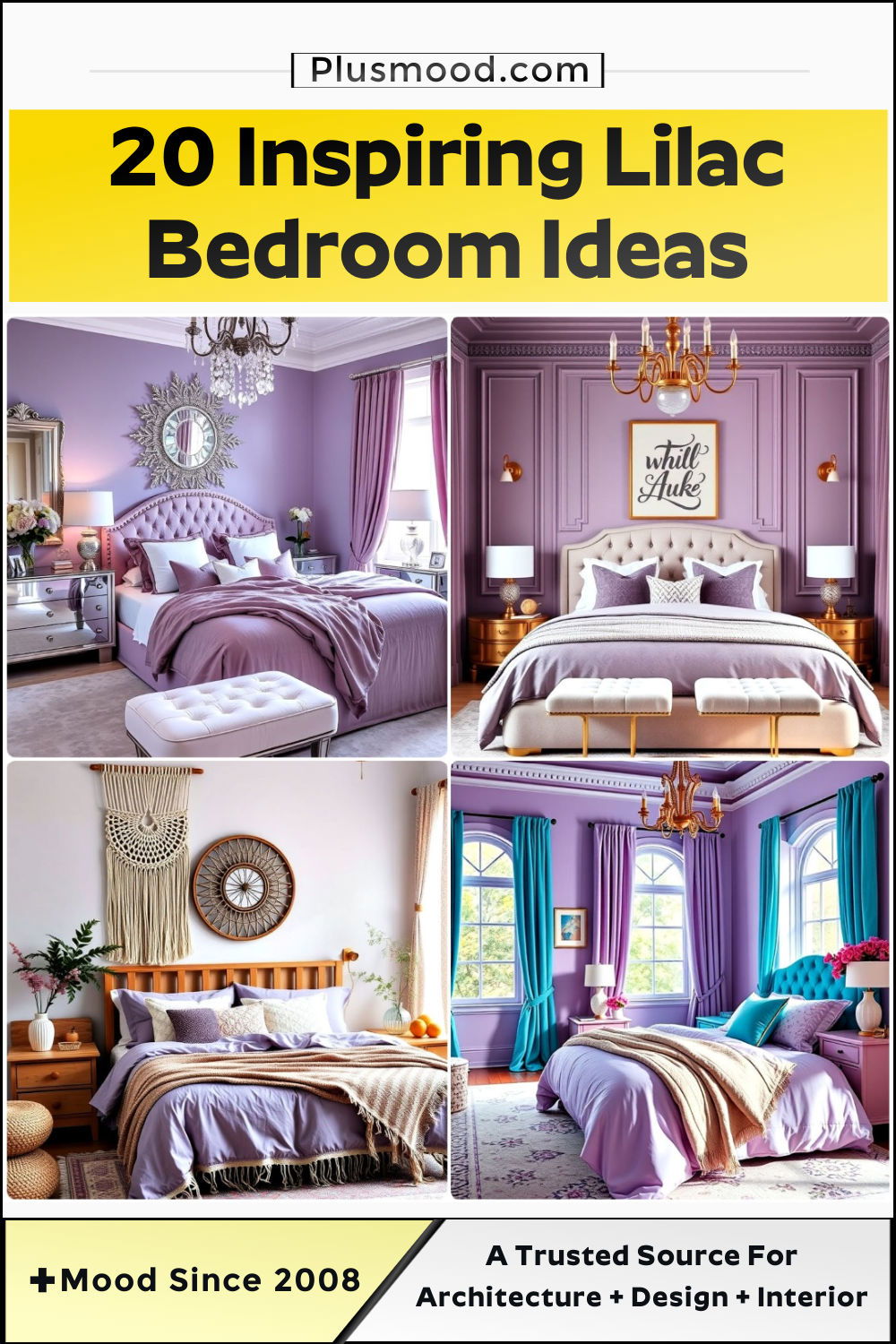 lilac bedroom ideas and inspiration