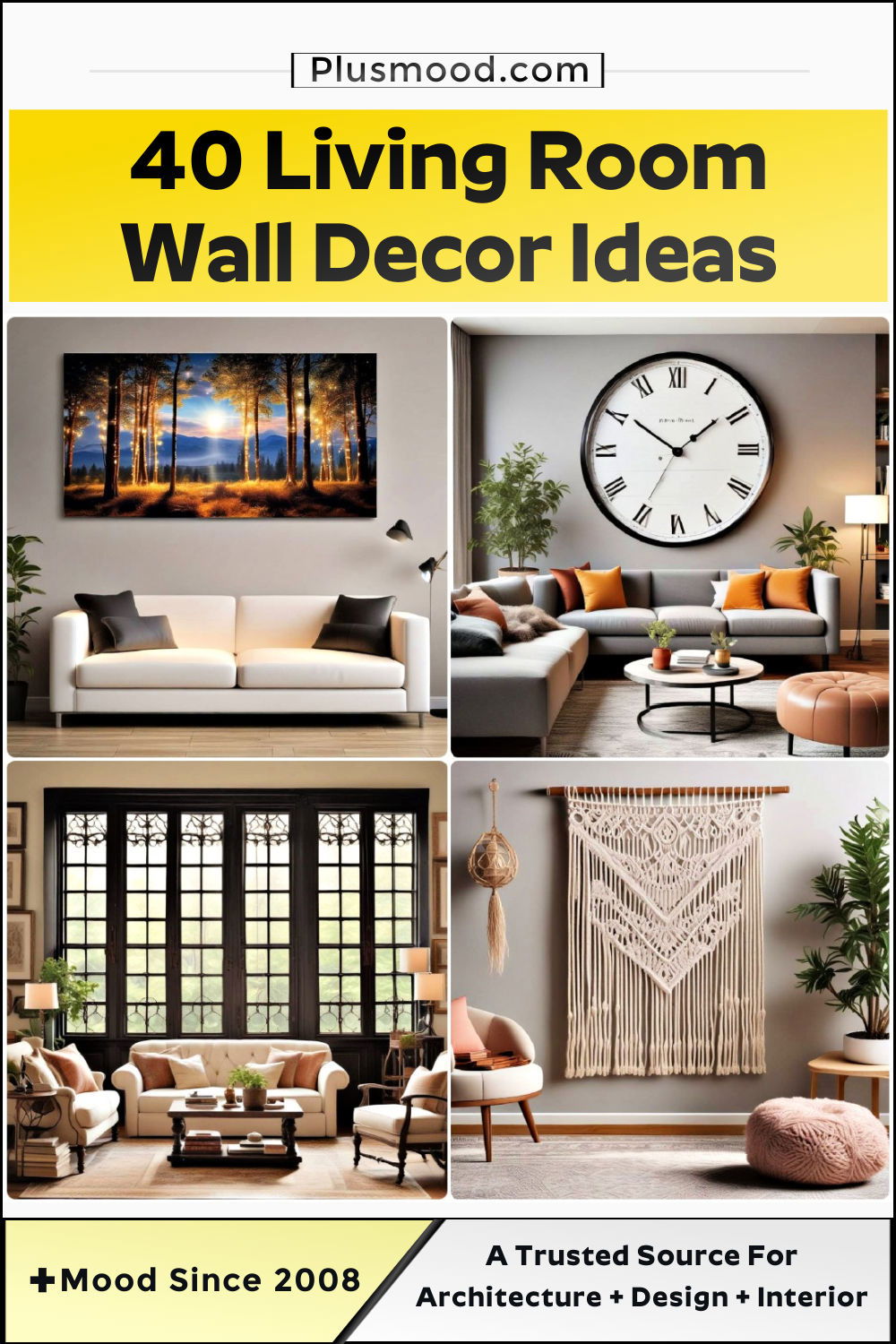 living room wall decor ideas and inspiration