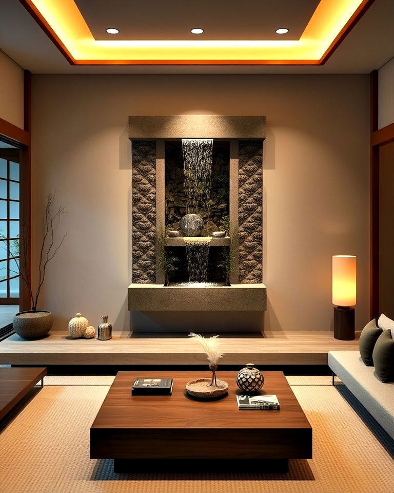 living room water features for a tranquil environment living room water features for a tranquil environment
