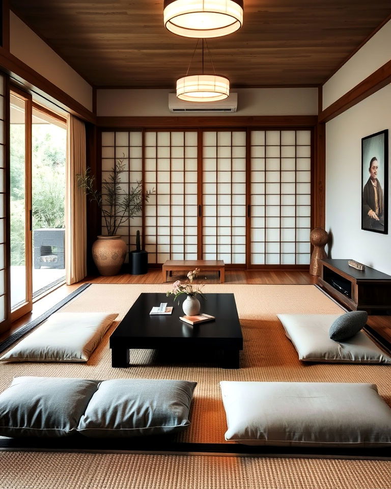 low seating with floor cushions for a cozy ambiance low seating with floor cushions for a cozy ambiance