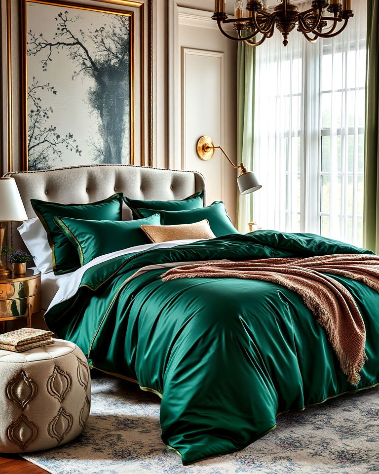 luxe bedding for hotel style comfort