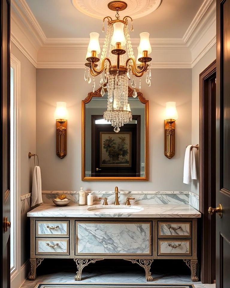 luxurious lighting fixtures for bathroom