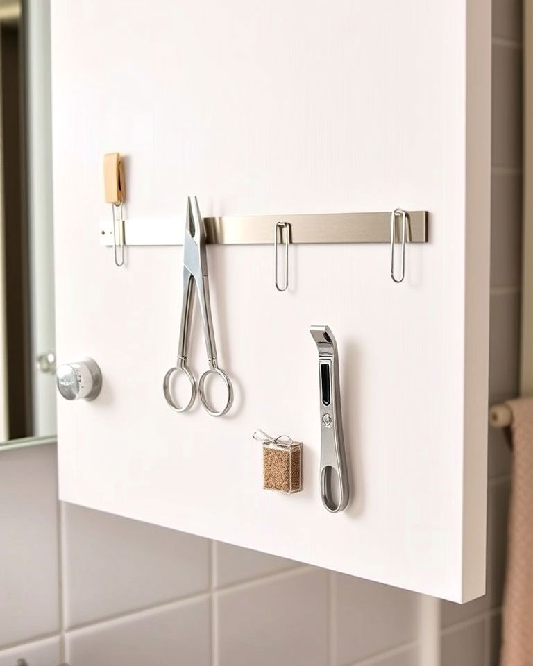magnetic strips for small metal items