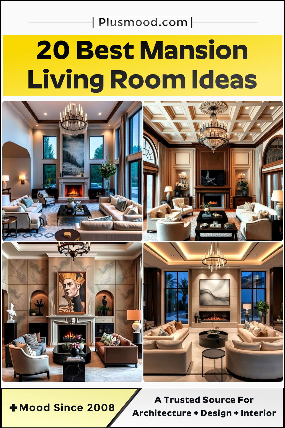 mansion living room ideas and inspiration