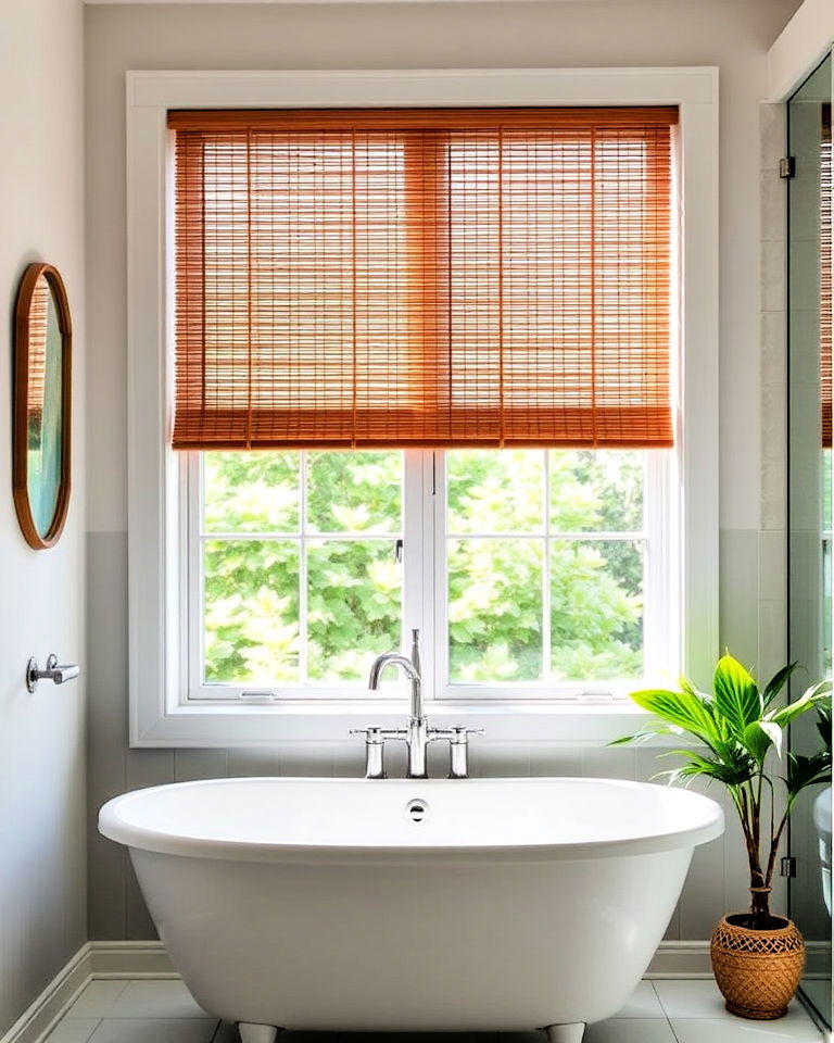 matchstick blinds for texture and character