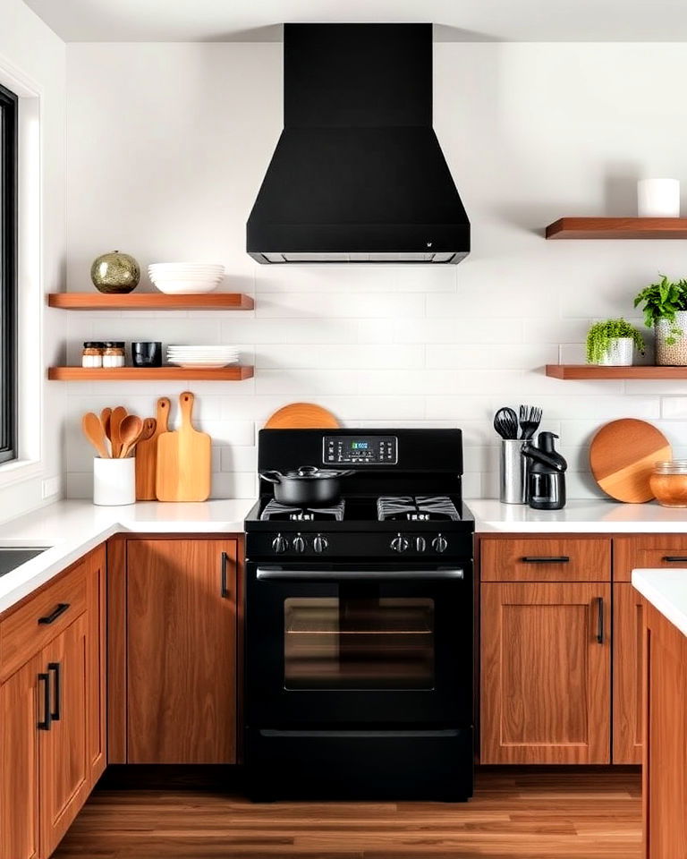 matte black appliances for a sleek look kitchen