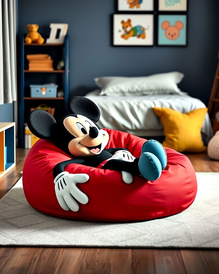 mickey mouse bean bag chair