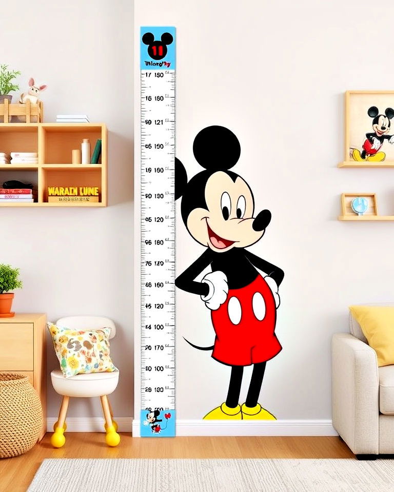 mickey mouse growth chart