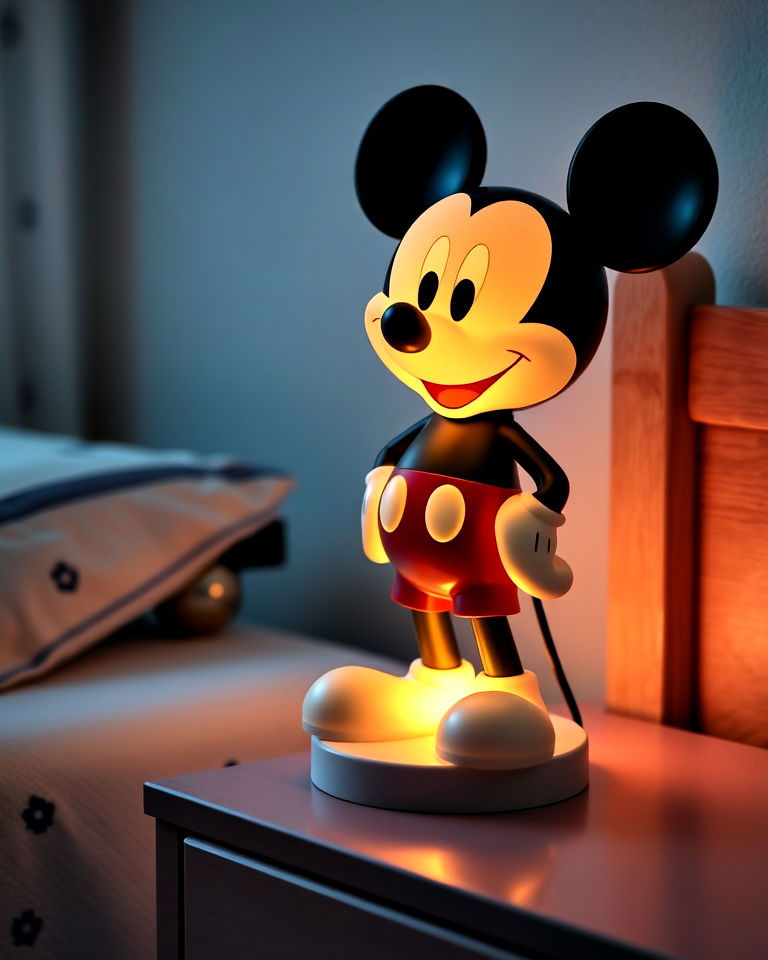 mickey mouse table lamp