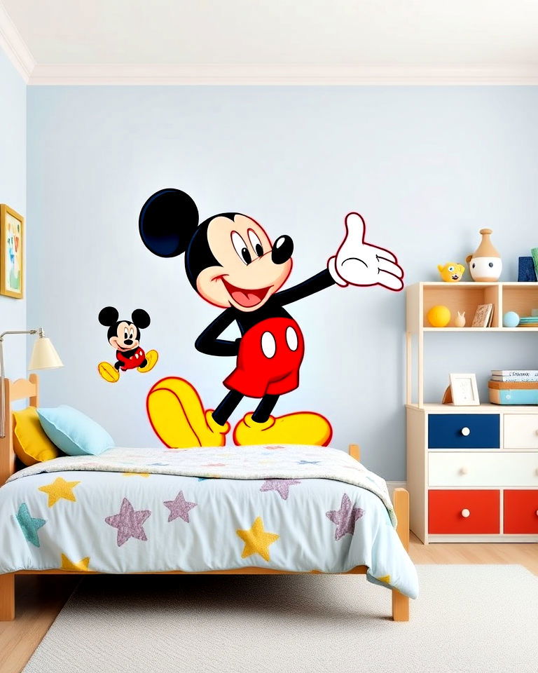 mickey mouse wall decals