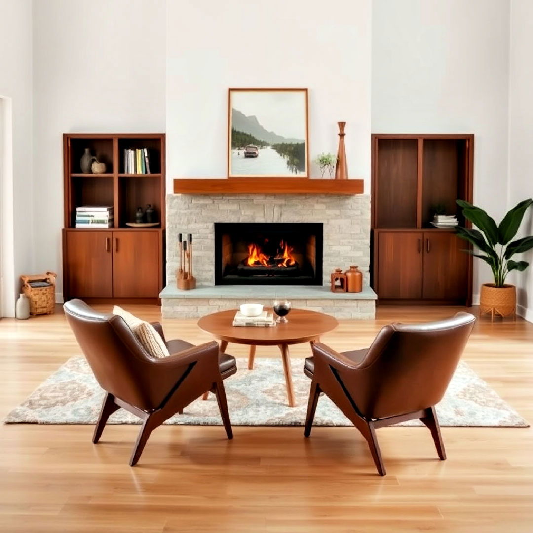 mid century modern lounge chairs design