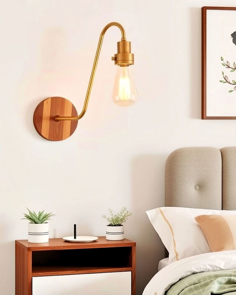 mid century modern sconces for retro charm