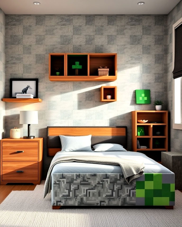 minecraft inspired furniture