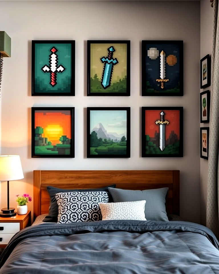 minecraft paintings