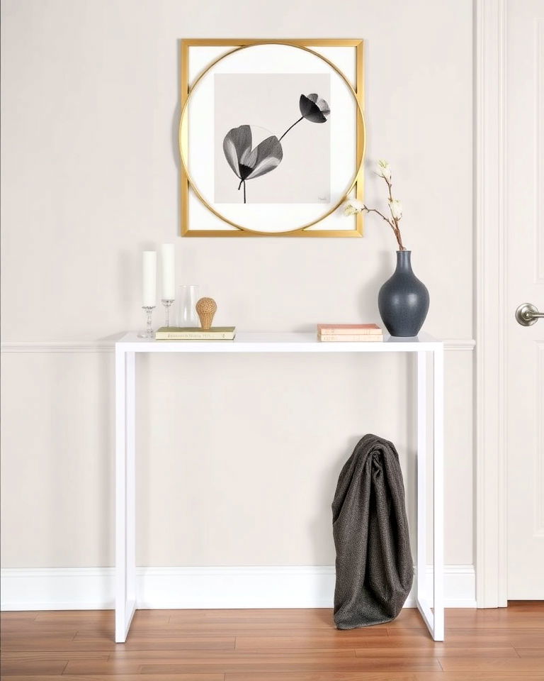 minimalist console table