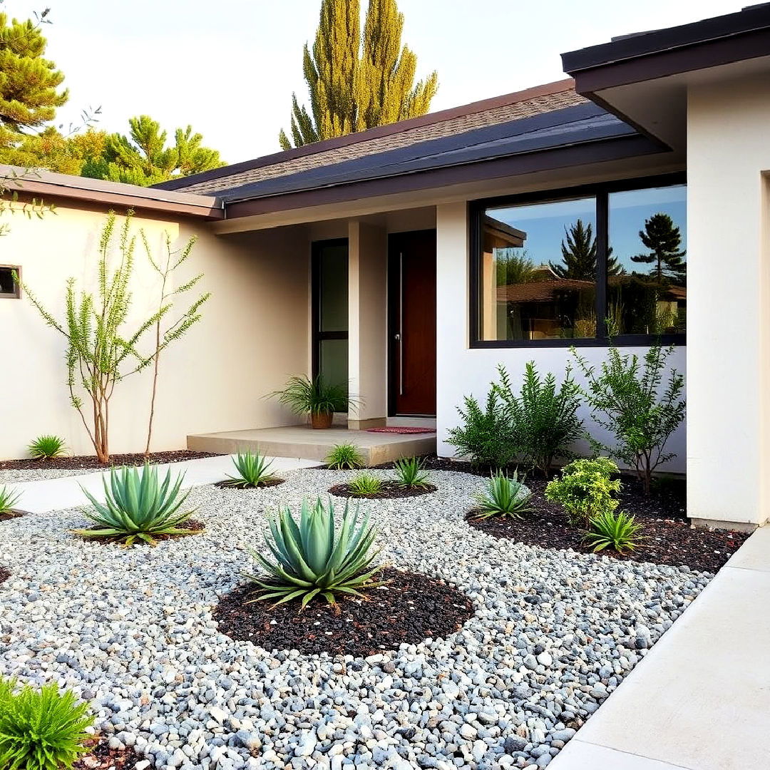 minimalist home exterior landscaping