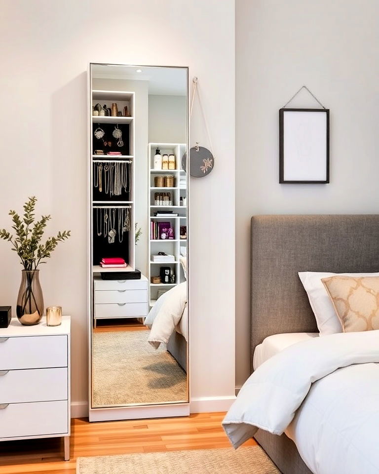 mirror cabinet to add functionality