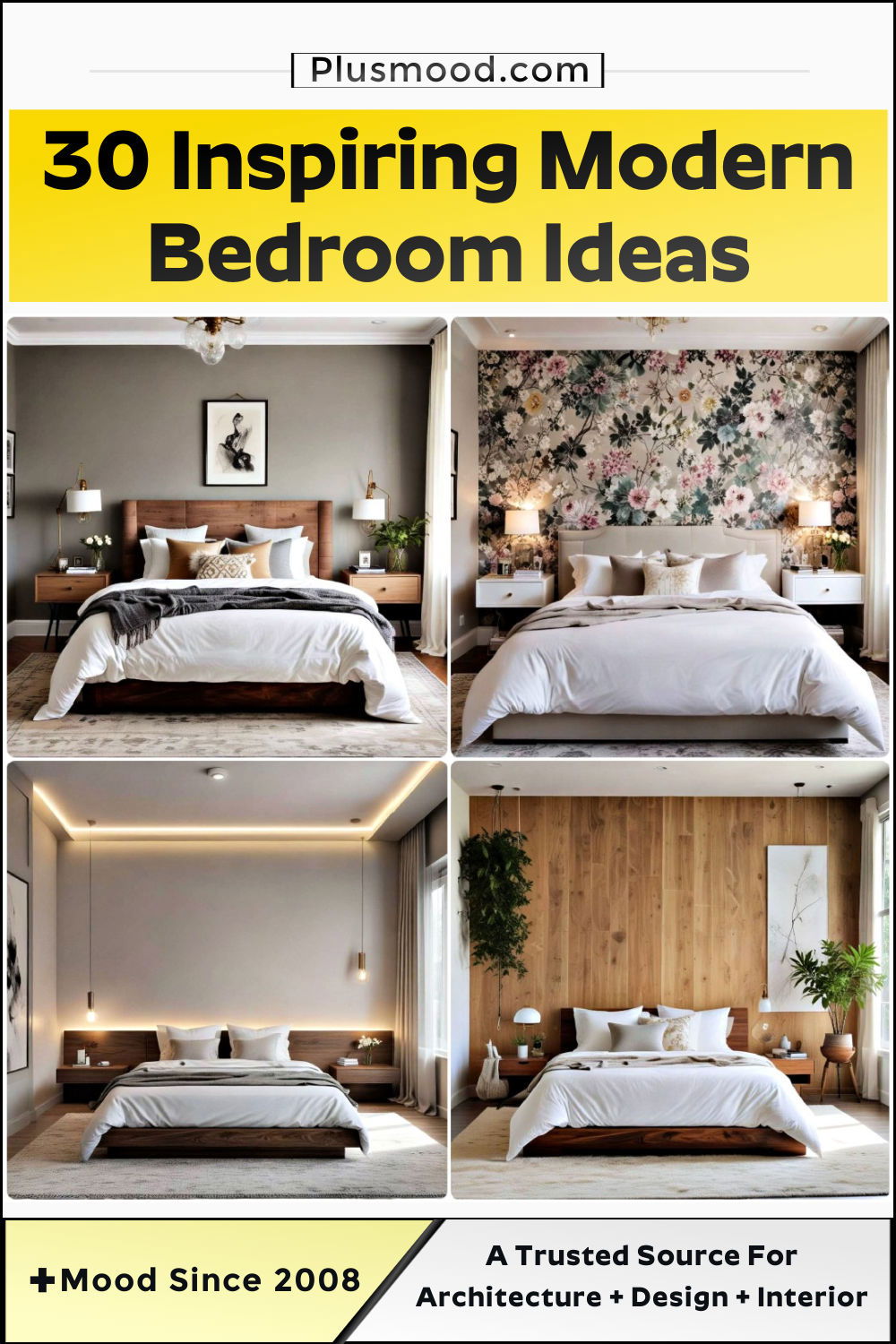 modern bedroom ideas and inspiration