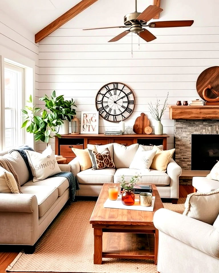 modern farmhouse shiplap style