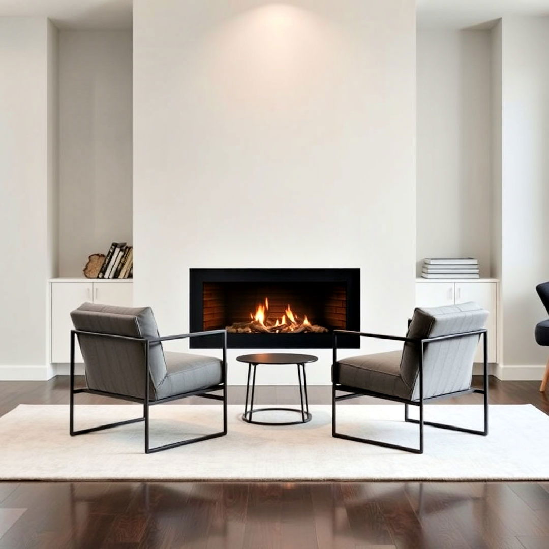 modern low slung accent chairs