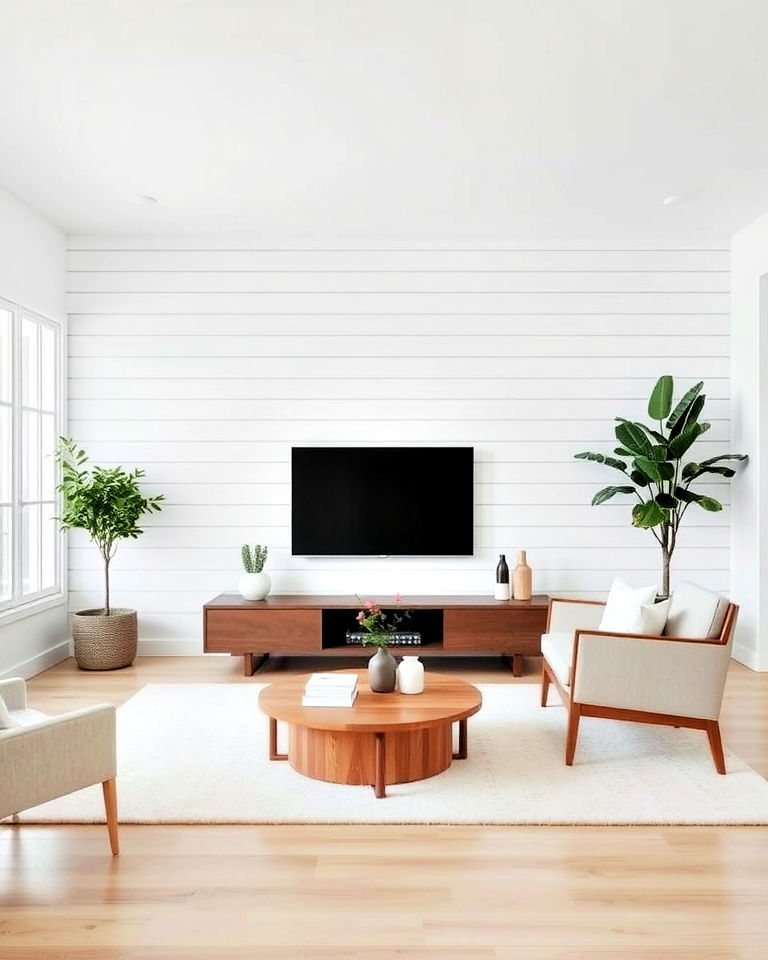 modern minimalist shiplap design