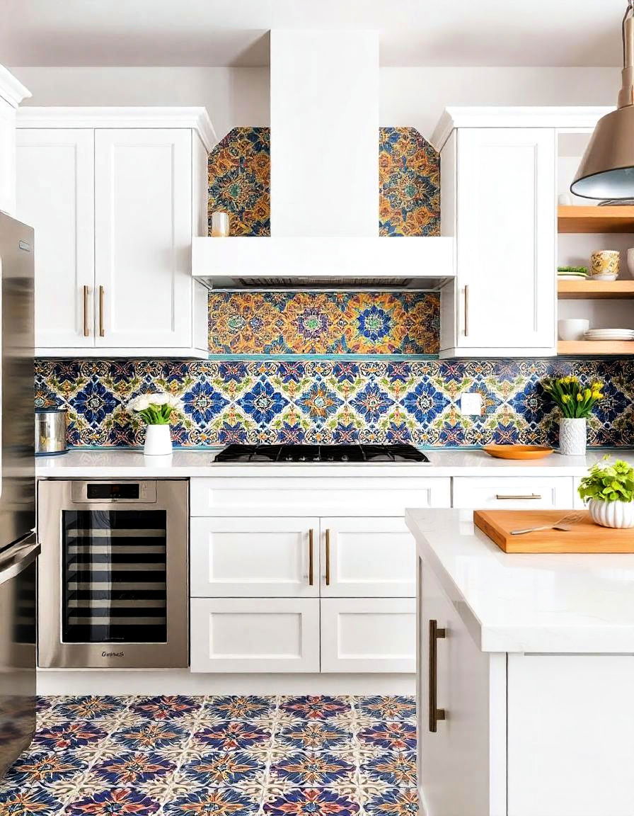 moroccan tile kitchen backsplash moroccan tile kitchen backsplash