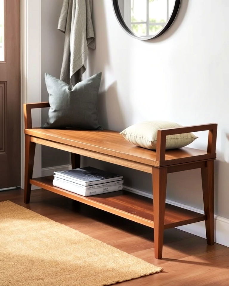 narrow bench for tight spaces